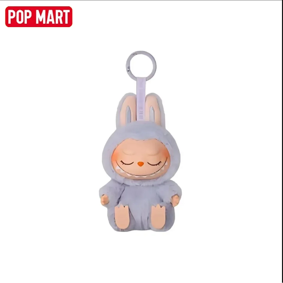 Authentic High Quality Monster Labubu Blind Box Series PVC Labubu Macaron Pendant Doll Monster Keychain Birthday Christmas Gift