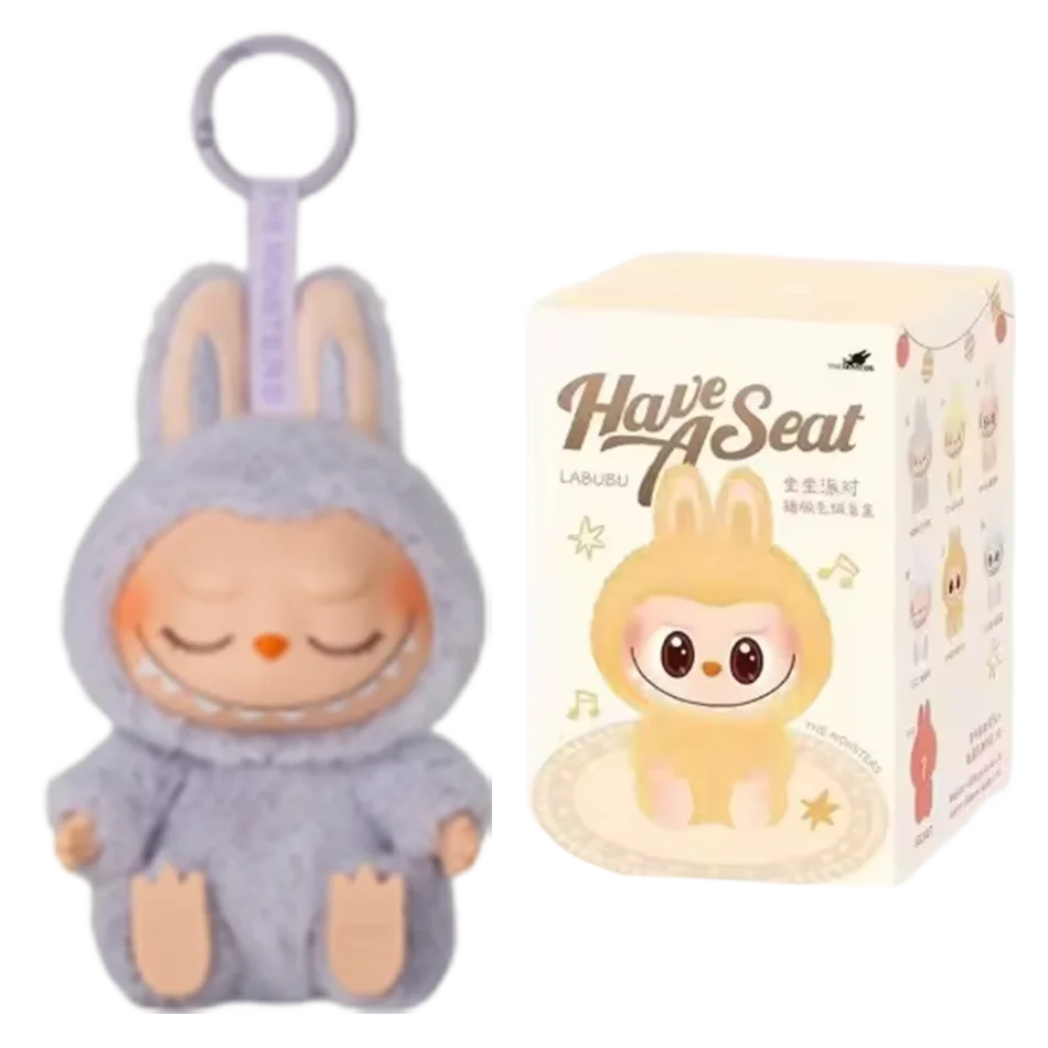 POP MART Original Labubu The Monster V1 V2 Macaroon Have a Seat Blind Box Vinyl Face Genuine Version Labubu Keychain Bag Pendant POP MART Original Labubu The Monster V1 V2 Macaroon Have a Seat Blind Box Vinyl Face Genuine Version Labubu Keychain Bag Pendant