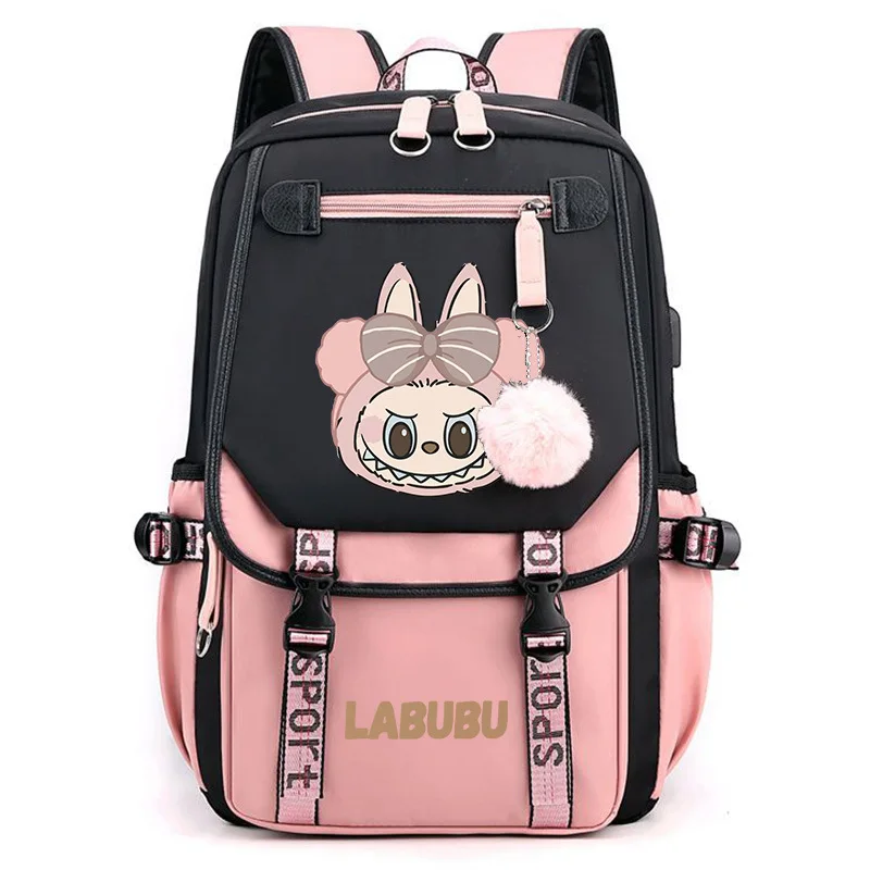 Labubu Anime Backpack Cosplay Unisex Students School Bag Cartoon Bookbag Laptop Travel Rucksack Outdoor Bag Labubu Anime Backpack Cosplay Unisex Students School Bag Cartoon Bookbag Laptop Travel Rucksack Outdoor Bag