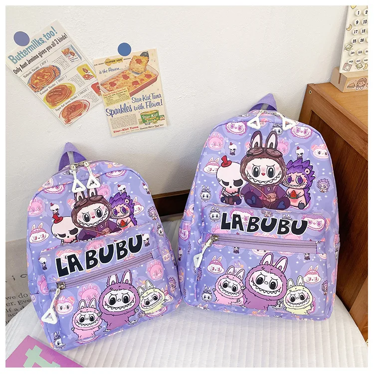 New Large Capacity Labubu Kindergarten Bag Children's Backpack Cartoon Cute Primary School Backpack Shoulder Bag New Large Capacity Labubu Kindergarten Bag Children's Backpack Cartoon Cute Primary School Backpack Shoulder Bag