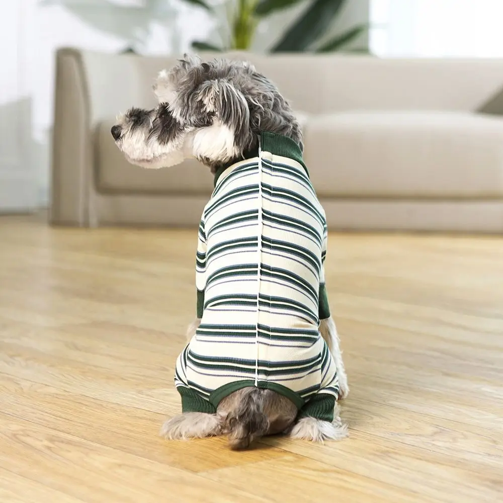 Pet Dog Jumpsuit Full Cover Dog Recovery Suit After Surgery Anti Shedding Bodysuit Pet Claming Pajamas Small Medium Large Dog