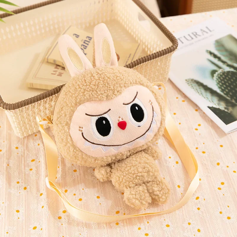 30cm Labubu Shoulder Cartoon Cute Doll Backpack Toy Play Crossbody Pouch Monster Outdoor Travel Bag Christmas Gift 30cm Labubu Shoulder Cartoon Cute Doll Backpack Toy Play Crossbody Pouch Monster Outdoor Travel Bag Christmas Gift