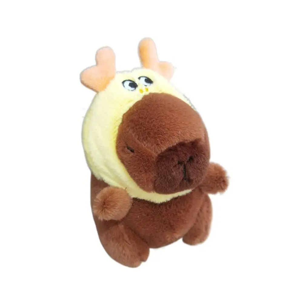 Cute Multicolor Plush Capybara Keychain Toy Cartoon Capybara Headgear Capybara Doll Accessories Guinea Pig Fluffty Animal Doll Cute Multicolor Plush Capybara Keychain Toy Cartoon Capybara Headgear Capybara Doll Accessories Guinea Pig Fluffty Animal Doll