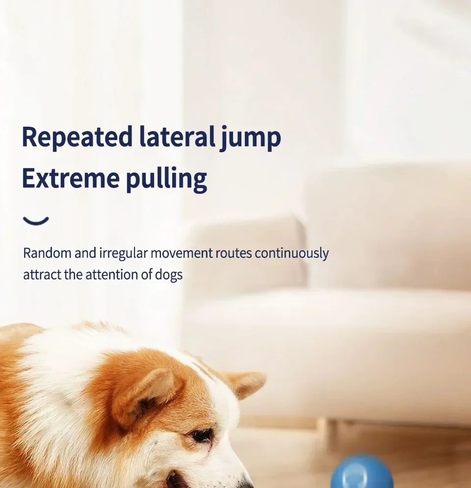 Pet Toy Ball Electronic Interactive Dog Toy Ball Electronic Interactive Smart Moving Gravity Jumping Pet Products Rechargeable Pet Toy Ball Electronic Interactive Dog Toy Ball Electronic Interactive Smart Moving Gravity Jumping Pet Products Rechargeable