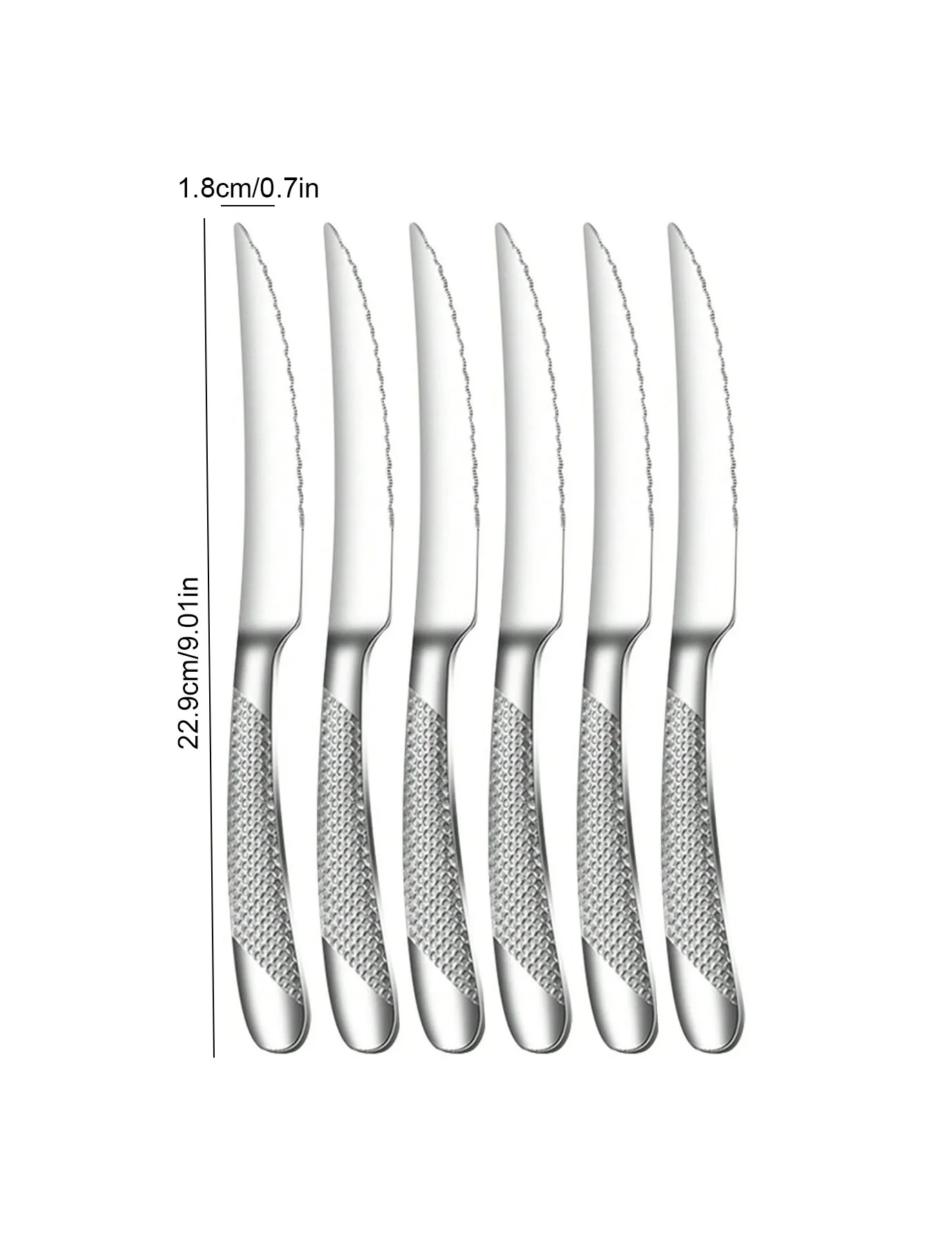6pc/30pc Stainless steel silver high-end star diamond tableware set knife, fork and spoon dessert fork and spoon 6pc/30pc Stainless steel silver high-end star diamond tableware set knife, fork and spoon dessert fork and spoon