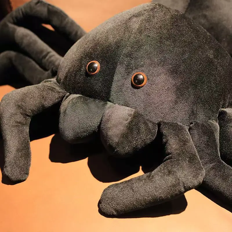 Black Spider Doll Plush Toy Handmade Doll Cartoon Anime Cute Pillow Cushion Home Decoration Children's Birthday Gift Toy Black Spider Doll Plush Toy Handmade Doll Cartoon Anime Cute Pillow Cushion Home Decoration Children's Birthday Gift Toy