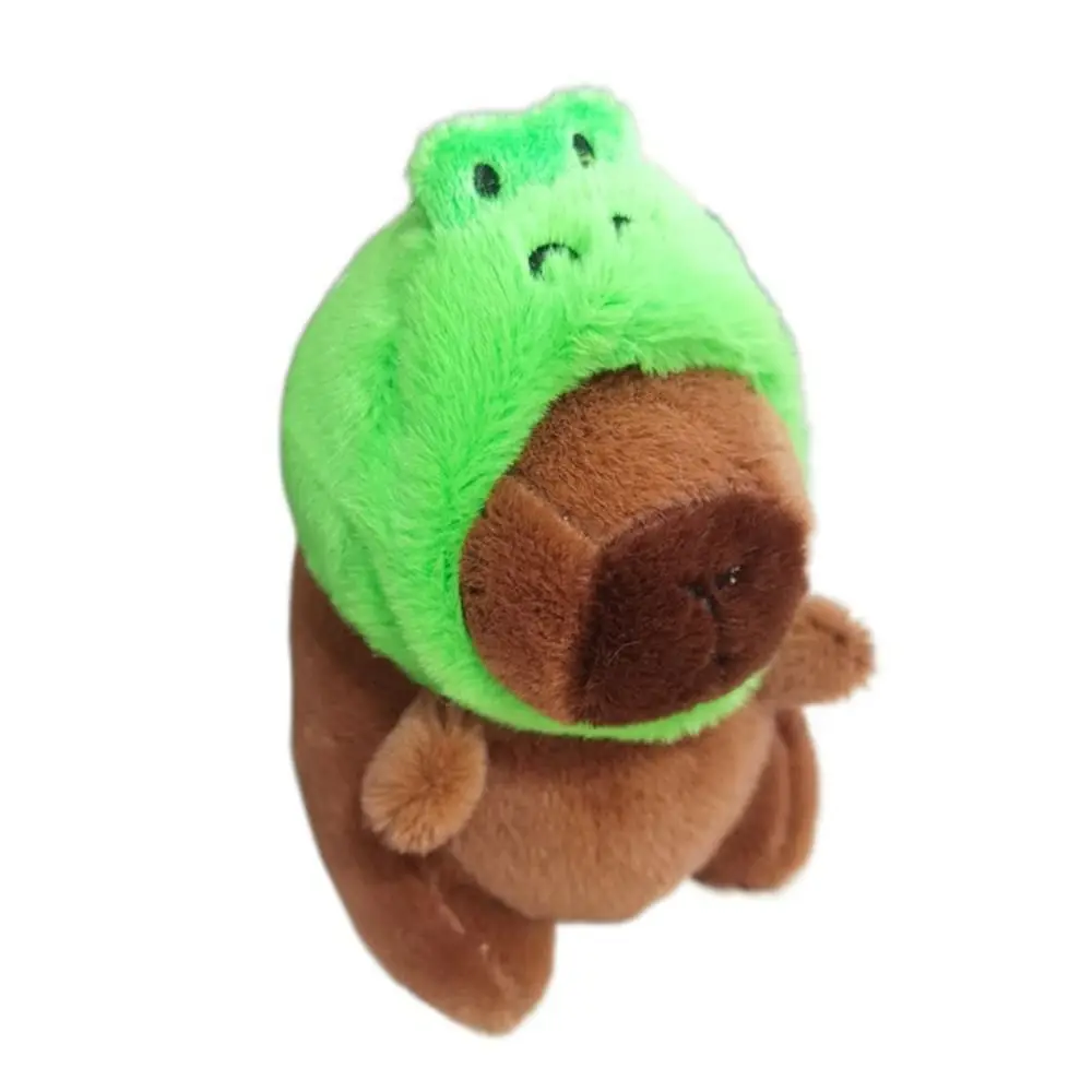 Cute Multicolor Plush Capybara Keychain Toy Cartoon Capybara Headgear Capybara Doll Accessories Guinea Pig Fluffty Animal Doll Cute Multicolor Plush Capybara Keychain Toy Cartoon Capybara Headgear Capybara Doll Accessories Guinea Pig Fluffty Animal Doll