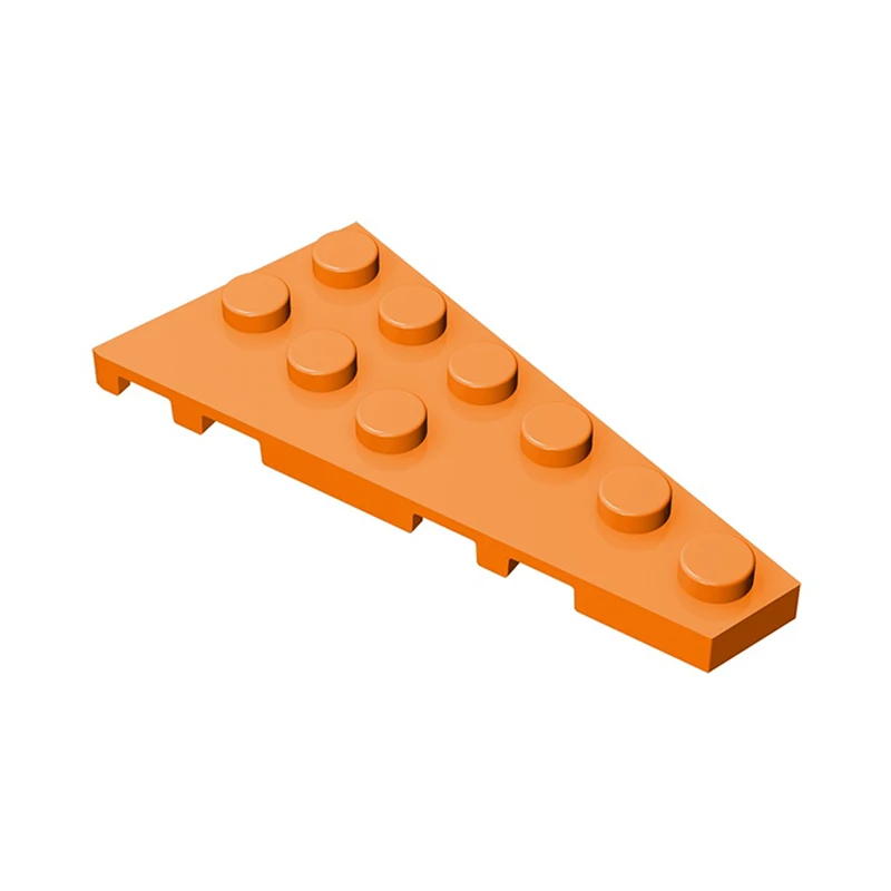 Gobricks 10PCS Bricks Wedge Plate Parts 6x3 Right compatible with 54383 pieces of children's toys Building Blocks Assembles T Gobricks 10PCS Bricks Wedge Plate Parts 6x3 Right compatible with 54383 pieces of children's toys Building Blocks Assembles T