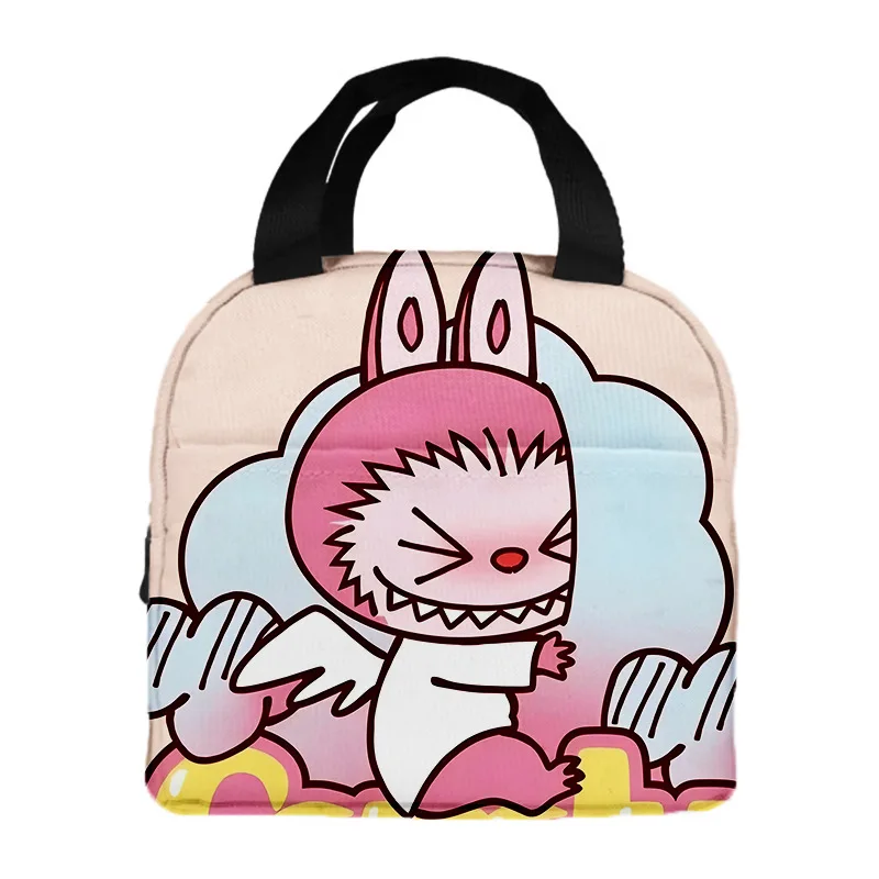 New Labubu Kawaii Handheld Insulated Bag Cooler Bag Cartoon Kawaii Lunch Bag Portable Lunch Box Outdoor Storage Bag New Labubu Kawaii Handheld Insulated Bag Cooler Bag Cartoon Kawaii Lunch Bag Portable Lunch Box Outdoor Storage Bag