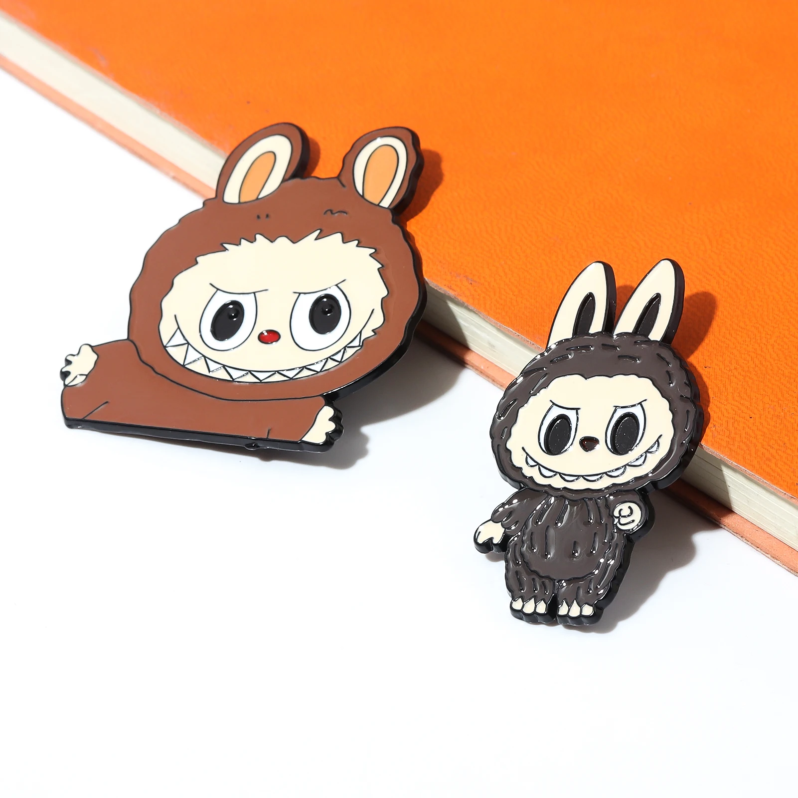 Anime Metal Enamel Labubu Brooch Cartoon Cute Studen Badge Pins Comic Fans Gift Men Women Backpack Jewelry Accessories Anime Metal Enamel Labubu Brooch Cartoon Cute Studen Badge Pins Comic Fans Gift Men Women Backpack Jewelry Accessories