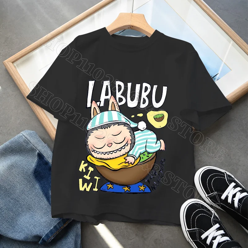 Labubu Cute Boys Girls Clothes Cartoon Character Graphic Print Child T Shirts Cool Comfortable Fashion Tops Birthday Party Gifts Labubu Cute Boys Girls Clothes Cartoon Character Graphic Print Child T Shirts Cool Comfortable Fashion Tops Birthday Party Gifts