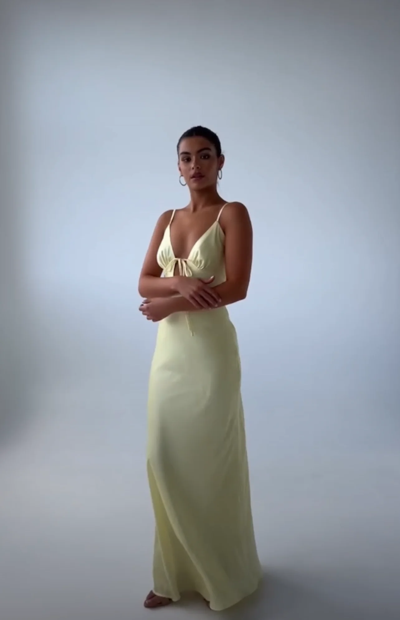 European and American cross-border women's French silk satin texture suspender dress for women summer slimming long dress European and American cross-border women's French silk satin texture suspender dress for women summer slimming long dress
