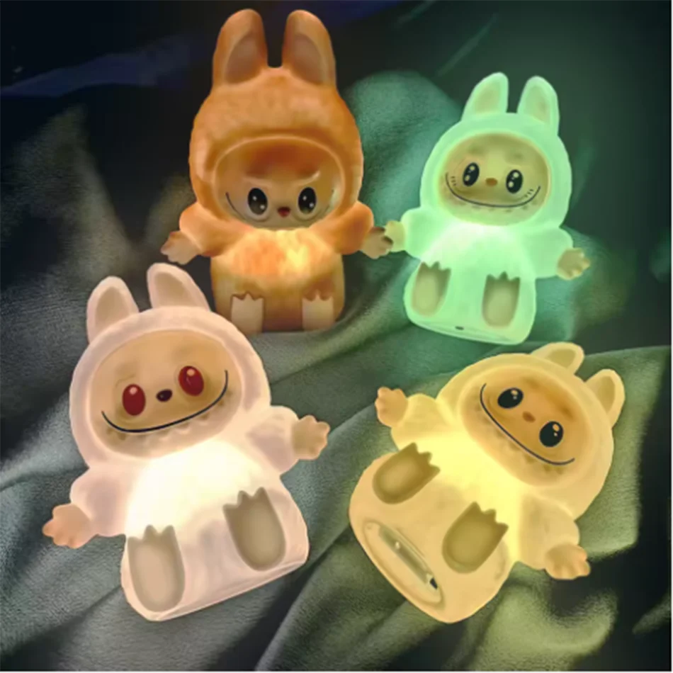 Cute and charming LABUBU rabbit night light - Soft lighting, rabbit style night light, decoration enthusiast, children's gift Cute and charming LABUBU rabbit night light - Soft lighting, rabbit style night light, decoration enthusiast, children's gift