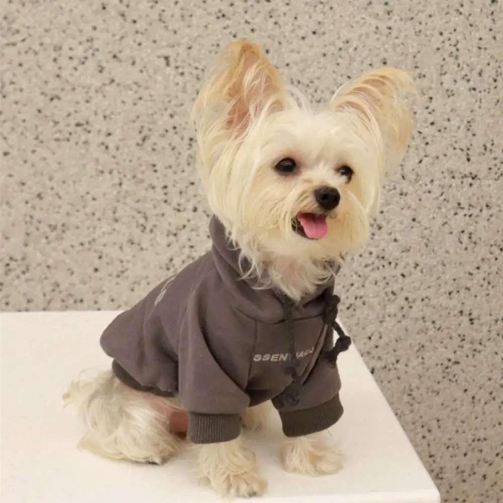 Polyester/Plush Thickened Warm Dog Sweater Soft Comfortable Dog Hoodie Sweatshirt Warm Two-legged Puppy Coat Outdoor Polyester/Plush Thickened Warm Dog Sweater Soft Comfortable Dog Hoodie Sweatshirt Warm Two-legged Puppy Coat Outdoor