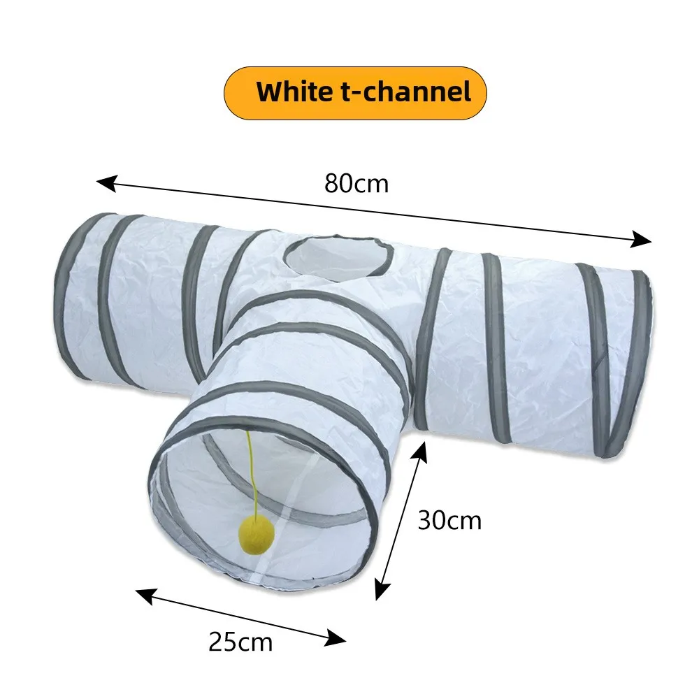 Cats Tunnel Foldable Pet Cat Toys Kitten Pet Training Interactive Fun Toy Tunnel Bored For Puppy Kitten Rabbit Play Tunnel Tube Cats Tunnel Foldable Pet Cat Toys Kitten Pet Training Interactive Fun Toy Tunnel Bored For Puppy Kitten Rabbit Play Tunnel Tube