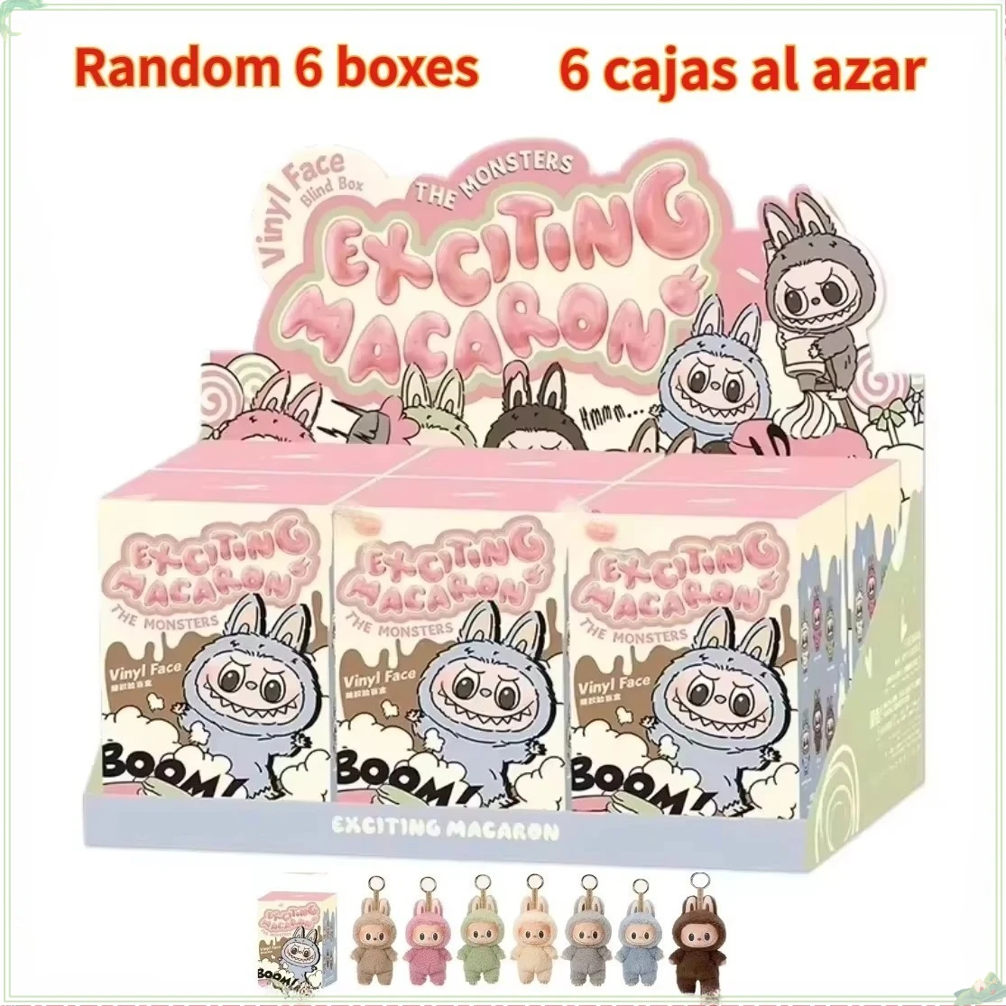 2025 New Labubu V3 Generation Series THE MONSTERS Have a Seat  Vinyl Face Plush Toy Series Blind Box Heartbeat Macaron 3rd
