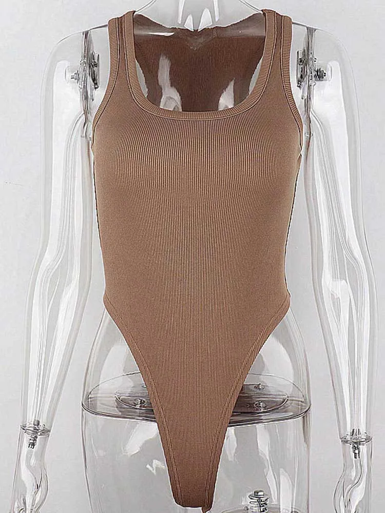 Sleeveless Knit Bodysuit Hot Summer Sexy Bodycon Off Shoulder Halter Tops Casual Street Bodice For Women ClubWear Sleeveless Knit Bodysuit Hot Summer Sexy Bodycon Off Shoulder Halter Tops Casual Street Bodice For Women ClubWear