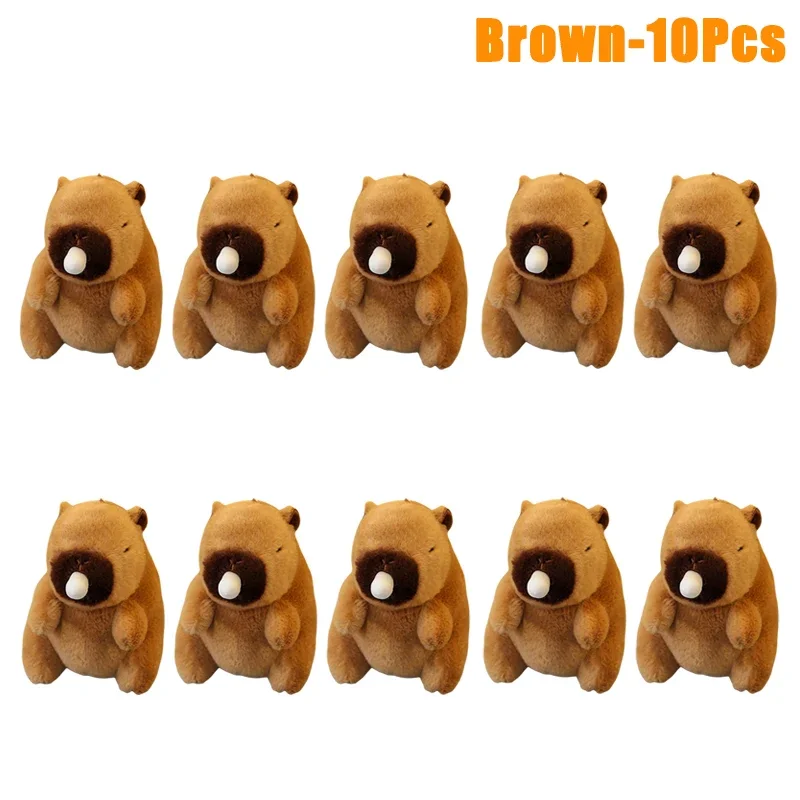 1-20Pcs Spit Bubble Capybara Plush Keychain Water Guinea Pig Doll Doll Pendant Student Backpack Charm Cute Car Key Chain Charm 1-20Pcs Spit Bubble Capybara Plush Keychain Water Guinea Pig Doll Doll Pendant Student Backpack Charm Cute Car Key Chain Charm