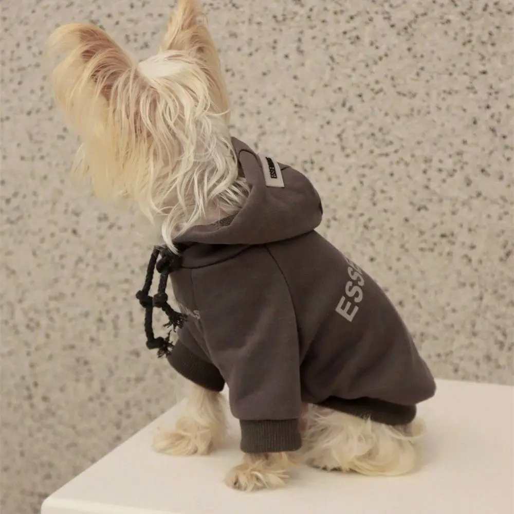 Polyester/Plush Thickened Warm Dog Sweater Soft Comfortable Dog Hoodie Sweatshirt Warm Two-legged Puppy Coat Outdoor Polyester/Plush Thickened Warm Dog Sweater Soft Comfortable Dog Hoodie Sweatshirt Warm Two-legged Puppy Coat Outdoor