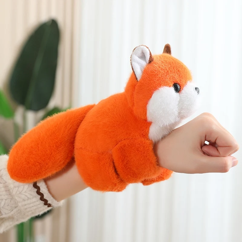 Creative Stuffed Animals Raccoon Fox Husky Cat Monkey Papa Circle Toy Wrapped Around Arm Doll Toys For Kids Birthday Gift Creative Stuffed Animals Raccoon Fox Husky Cat Monkey Papa Circle Toy Wrapped Around Arm Doll Toys For Kids Birthday Gift