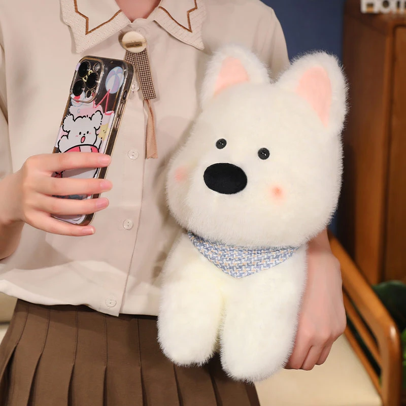 1Pc 25/35/45CM Cute Plush West Highland Dog Plush Toy White Terrier Dolls Stuffed Soft Dog Pillow Kawaii Toy for Birthday Xmas 1Pc 25/35/45CM Cute Plush West Highland Dog Plush Toy White Terrier Dolls Stuffed Soft Dog Pillow Kawaii Toy for Birthday Xmas