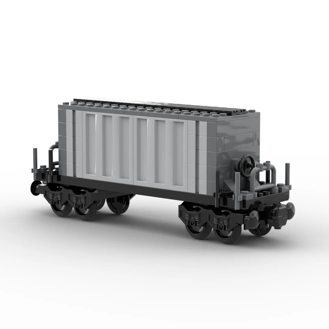 MOC Creative Train Base Boiler Transport Vehicle Urban Retro Carriage Container Building Blocks Children's Toys MOC Creative Train Base Boiler Transport Vehicle Urban Retro Carriage Container Building Blocks Children's Toys