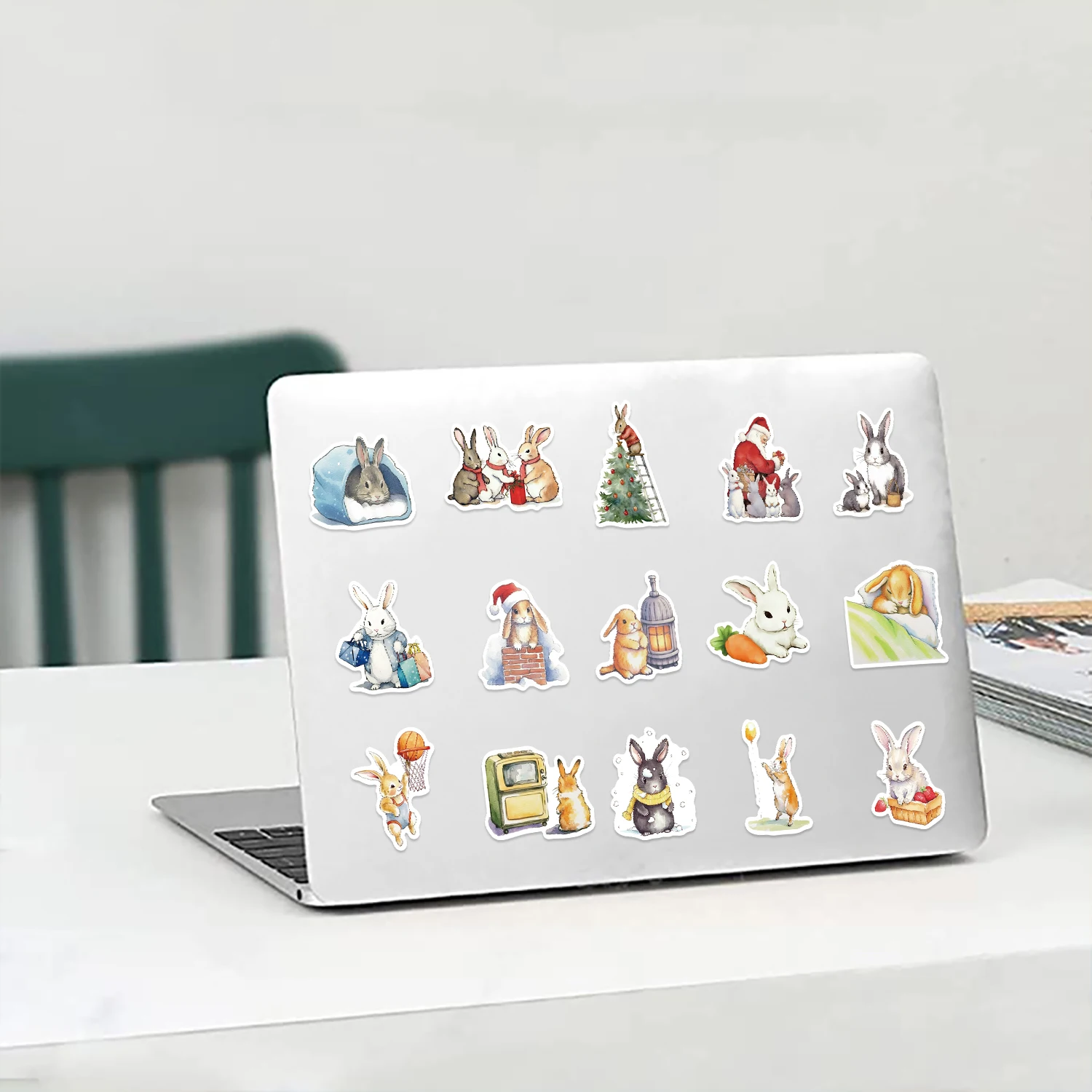 50PCS Bunny Rabbit Daily Day Cartoon Stickers Aesthetic Decals for Bike Bottle Suitcase Scrapbooking Children Gifts Sticker 50PCS Bunny Rabbit Daily Day Cartoon Stickers Aesthetic Decals for Bike Bottle Suitcase Scrapbooking Children Gifts Sticker
