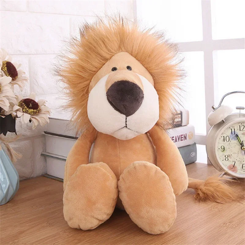 Stuffed Plush Animals Toys Soft Dolls Jungle Lion Elephant Tiger Dog Fox Monkey Deer Children Gift Kawaii Baby Kids Hobbie Toys Stuffed Plush Animals Toys Soft Dolls Jungle Lion Elephant Tiger Dog Fox Monkey Deer Children Gift Kawaii Baby Kids Hobbie Toys