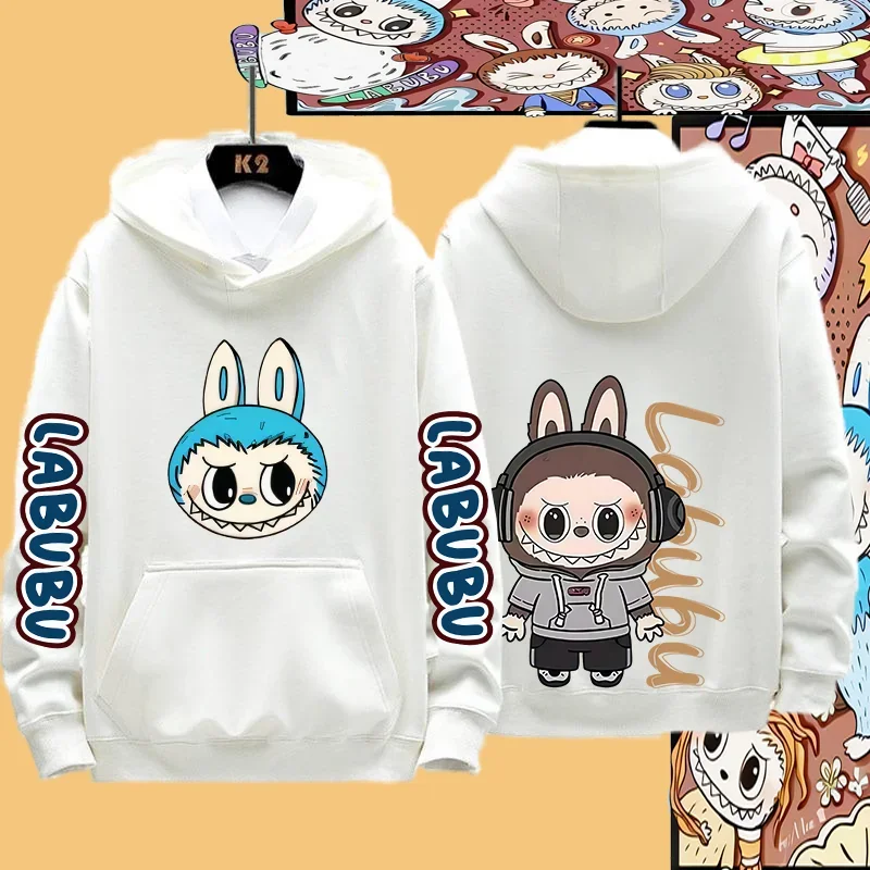 Parent-child Going Out Couple Clothing Kawaii Labubu Idol Fashion Sportswear Hoodie Coat Boys And Girls All-match Coat Parent-child Going Out Couple Clothing Kawaii Labubu Idol Fashion Sportswear Hoodie Coat Boys And Girls All-match Coat
