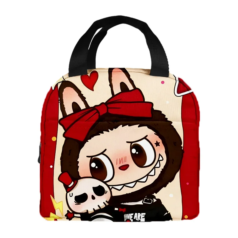 New Labubu Kawaii Handheld Insulated Bag Cooler Bag Cartoon Kawaii Lunch Bag Portable Lunch Box Outdoor Storage Bag New Labubu Kawaii Handheld Insulated Bag Cooler Bag Cartoon Kawaii Lunch Bag Portable Lunch Box Outdoor Storage Bag