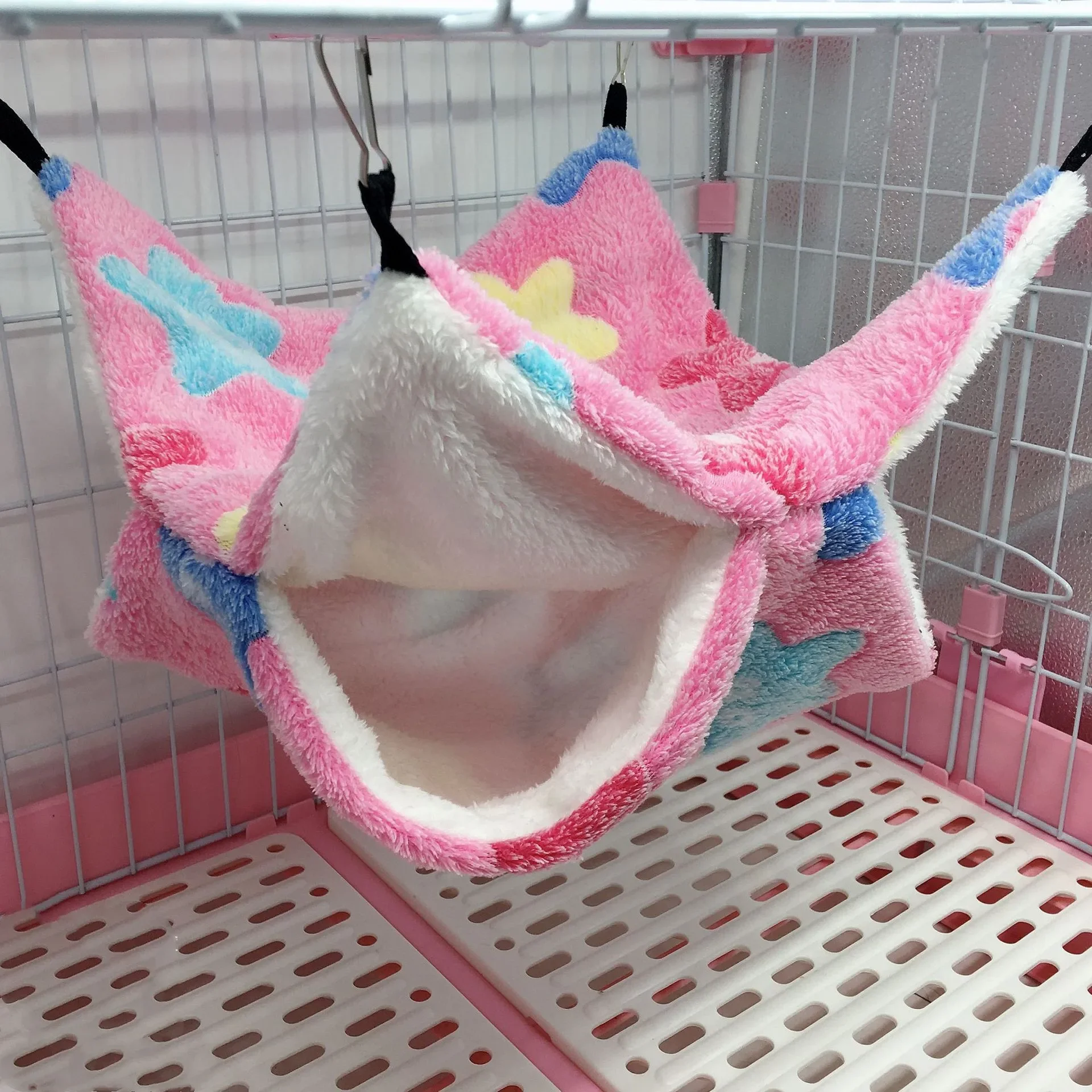 Double Layer Warm Hamster Hammock Pet Hanging Squirrel Sleeping Bag Hedgehog Small Pet Accessories Cage Pet Supplies Hammock Double Layer Warm Hamster Hammock Pet Hanging Squirrel Sleeping Bag Hedgehog Small Pet Accessories Cage Pet Supplies Hammock