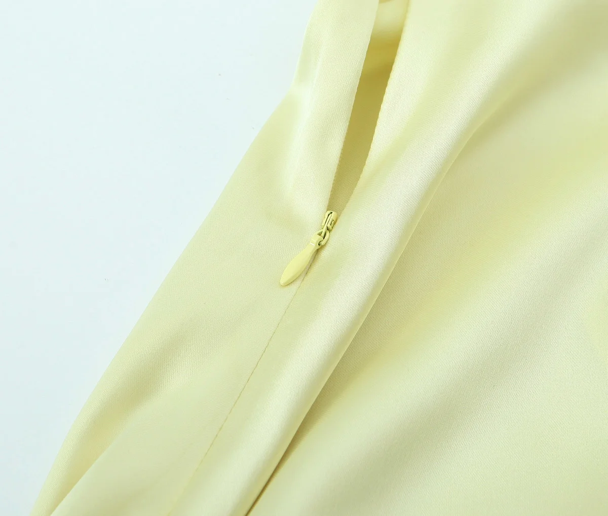 European and American cross-border women's French silk satin texture suspender dress for women summer slimming long dress European and American cross-border women's French silk satin texture suspender dress for women summer slimming long dress