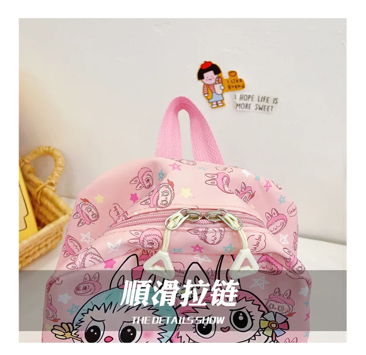 New Large Capacity Labubu Kindergarten Bag Children's Backpack Cartoon Cute Primary School Backpack Shoulder Bag New Large Capacity Labubu Kindergarten Bag Children's Backpack Cartoon Cute Primary School Backpack Shoulder Bag