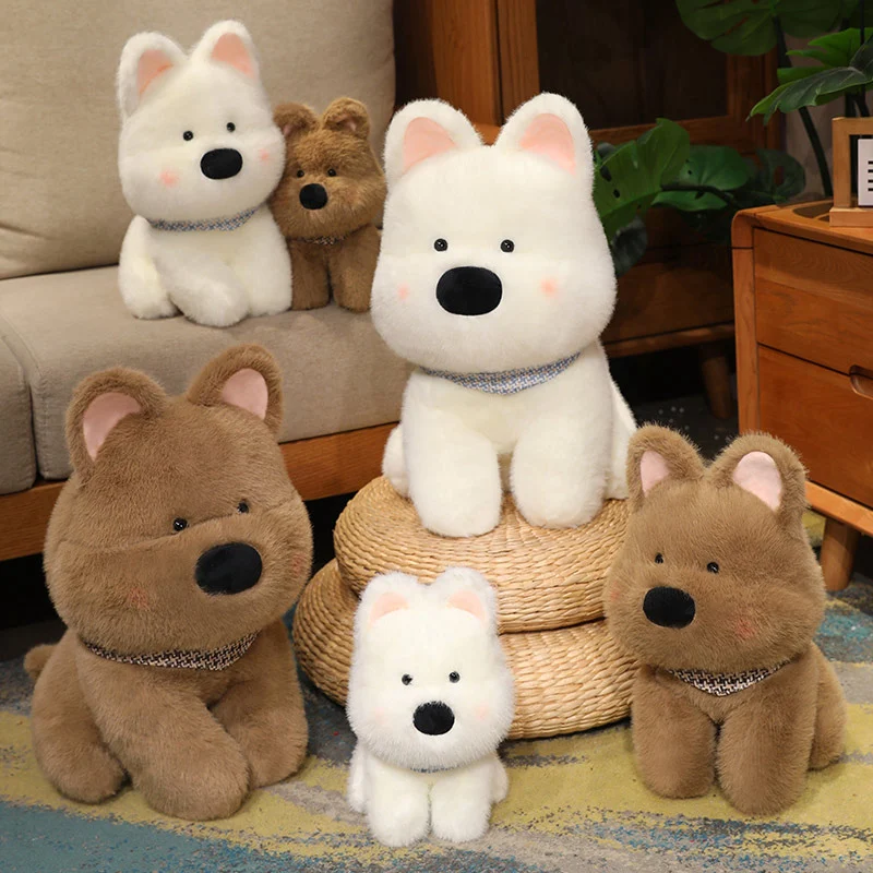 1Pc 25/35/45CM Cute Plush West Highland Dog Plush Toy White Terrier Dolls Stuffed Soft Dog Pillow Kawaii Toy for Birthday Xmas 1Pc 25/35/45CM Cute Plush West Highland Dog Plush Toy White Terrier Dolls Stuffed Soft Dog Pillow Kawaii Toy for Birthday Xmas