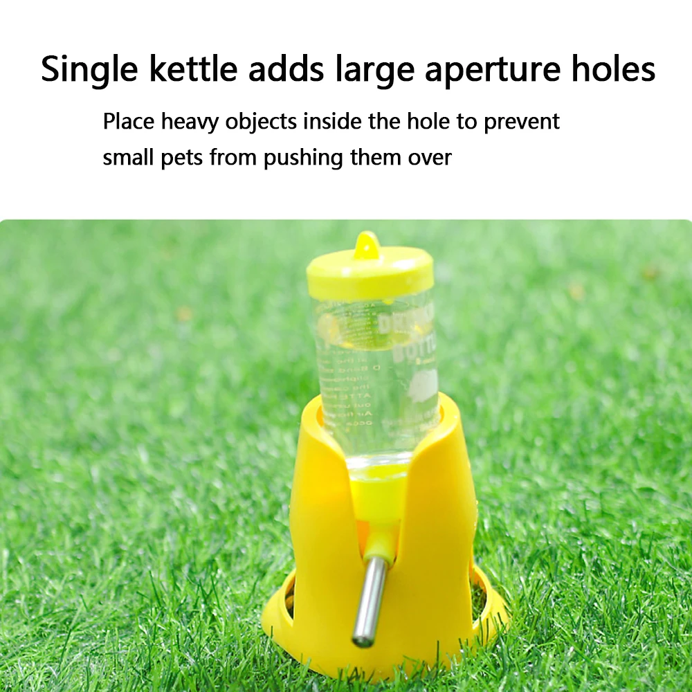Hamster Water Feeder Small Animal Automatic Dispenser Drinking Water Bottle Bowls Dish with Food Container for Guinea Pig Rat Hamster Water Feeder Small Animal Automatic Dispenser Drinking Water Bottle Bowls Dish with Food Container for Guinea Pig Rat