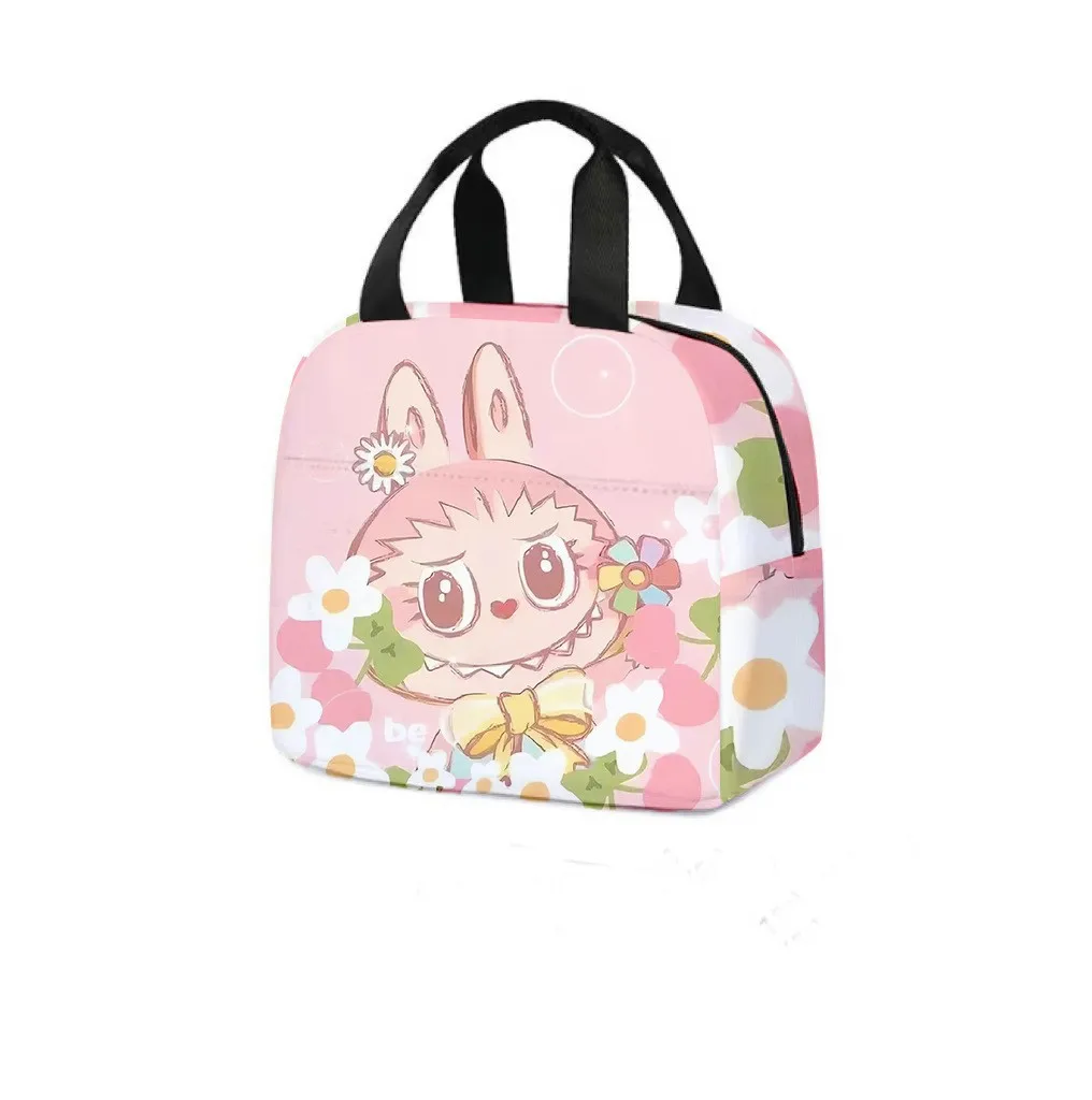 New Labubu Kawaii Handheld Insulated Bag Cooler Bag Cartoon Kawaii Lunch Bag Portable Lunch Box Outdoor Storage Bag New Labubu Kawaii Handheld Insulated Bag Cooler Bag Cartoon Kawaii Lunch Bag Portable Lunch Box Outdoor Storage Bag