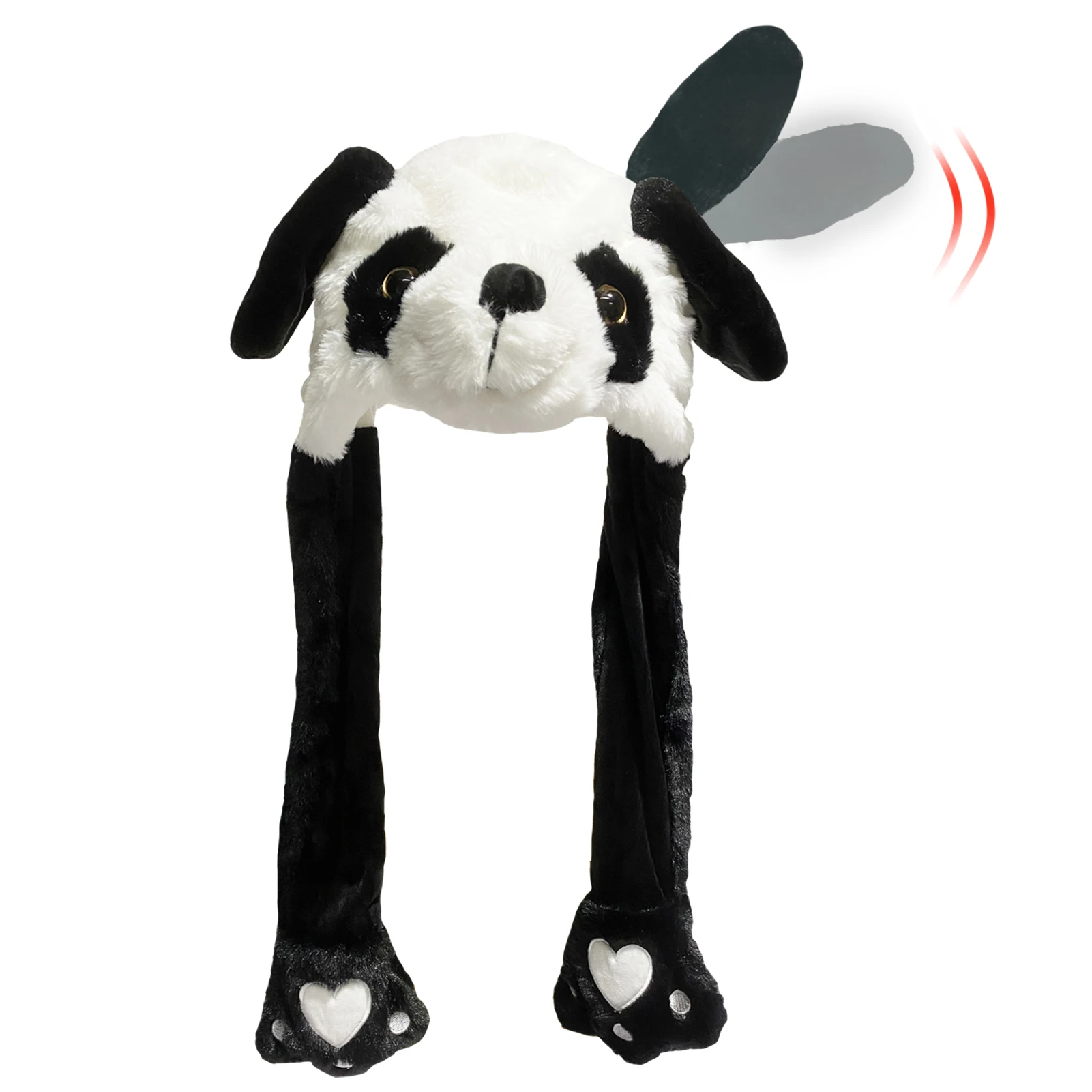 Dinosaur Ear Move Hat Animal Plush Bunny Ears Moving Jumping Up Dress Up Cosplay Party for Kids Adult Halloween Christmas Gift Dinosaur Ear Move Hat Animal Plush Bunny Ears Moving Jumping Up Dress Up Cosplay Party for Kids Adult Halloween Christmas Gift