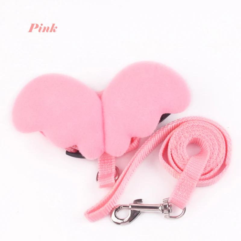 Cute Angel Wing Pet Rabbit Harness and Leash for Cats Rabbits Personalized Rabbit Harnesses Bunny Accessories Hamster Clothes Cute Angel Wing Pet Rabbit Harness and Leash for Cats Rabbits Personalized Rabbit Harnesses Bunny Accessories Hamster Clothes