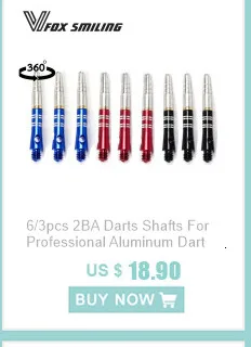 Fox Smiling 30PCS With Very Good Quality Dart Flights PET Darts Flights Professional Dart Accessories  Dardos Feather Leaves