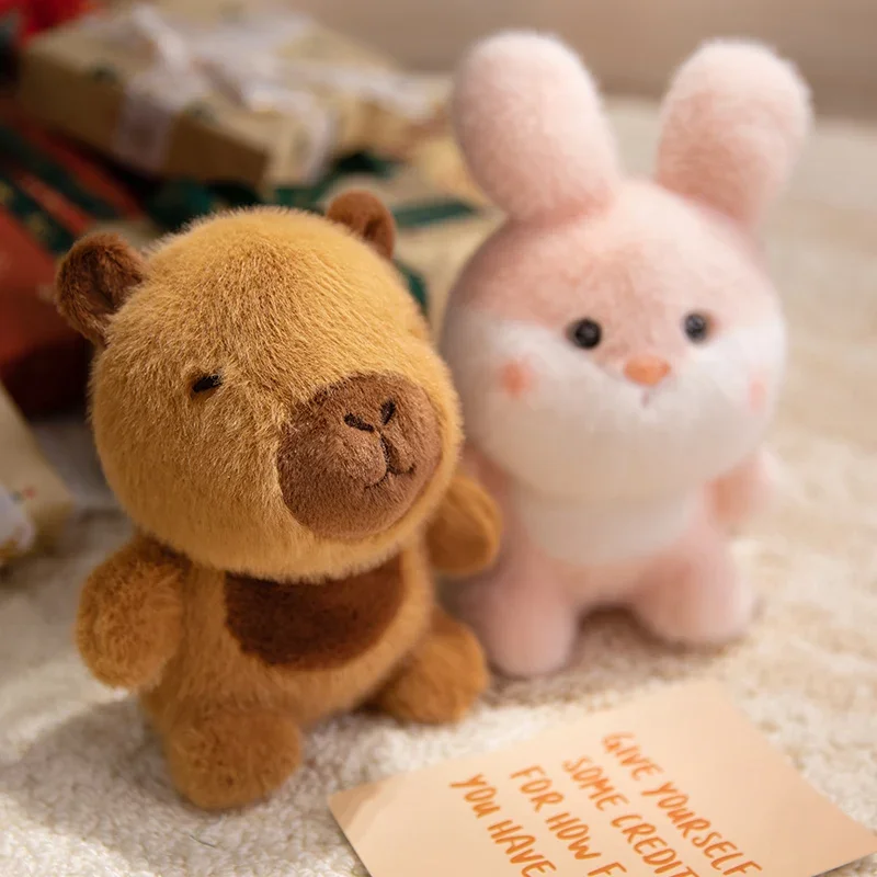 17cm Pretty Mini Desktop Pets Series Plush Toys Delicate Lovely Handmade Baby Animals Doll Perfect Gift To Kids 17cm Pretty Mini Desktop Pets Series Plush Toys Delicate Lovely Handmade Baby Animals Doll Perfect Gift To Kids