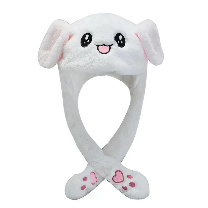 Rabbit Ears Hat Funny Gift For Kids Boys Girls Cute Rabbit Hat With Moving Ears Cute Bunny Hat Funny Kids Winter Toy Warm Cap Rabbit Ears Hat Funny Gift For Kids Boys Girls Cute Rabbit Hat With Moving Ears Cute Bunny Hat Funny Kids Winter Toy Warm Cap
