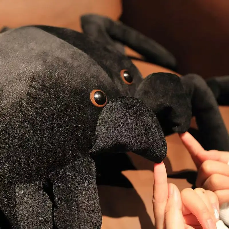 Black Spider Doll Plush Toy Handmade Doll Cartoon Anime Cute Pillow Cushion Home Decoration Children's Birthday Gift Toy Black Spider Doll Plush Toy Handmade Doll Cartoon Anime Cute Pillow Cushion Home Decoration Children's Birthday Gift Toy