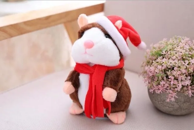 Cute Talking Hamster Speak Talk Sound Record Repeat Stuffed Plush Animal Kawaii Talking Hamster Mouse Toys For Children Gifts Cute Talking Hamster Speak Talk Sound Record Repeat Stuffed Plush Animal Kawaii Talking Hamster Mouse Toys For Children Gifts