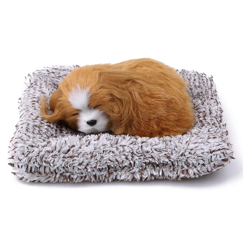 Car Stuffed Toys Lovely Simulation Animal Plush Sleeping Dogs Toy Kids For Car Interior Decor Accessories Car Stuffed Toys Lovely Simulation Animal Plush Sleeping Dogs Toy Kids For Car Interior Decor Accessories