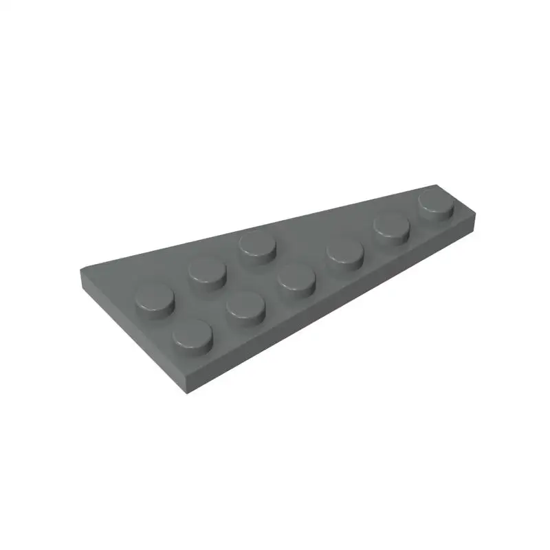 Gobricks 10PCS Bricks Wedge Plate Parts 6x3 Right compatible with 54383 pieces of children's toys Building Blocks Assembles T Gobricks 10PCS Bricks Wedge Plate Parts 6x3 Right compatible with 54383 pieces of children's toys Building Blocks Assembles T