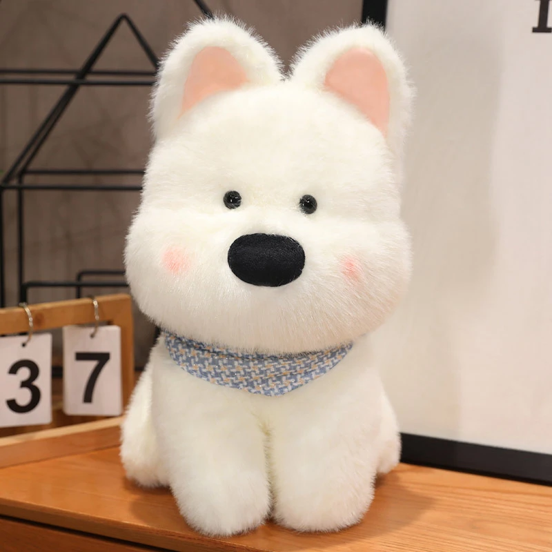 1Pc 25/35/45CM Cute Plush West Highland Dog Plush Toy White Terrier Dolls Stuffed Soft Dog Pillow Kawaii Toy for Birthday Xmas 1Pc 25/35/45CM Cute Plush West Highland Dog Plush Toy White Terrier Dolls Stuffed Soft Dog Pillow Kawaii Toy for Birthday Xmas