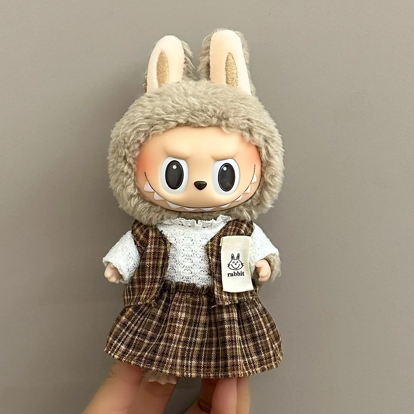 Labubu Baby Clothes 17cm Labubu Cloth Clothes Blind Box Doll Skirt Set Cute Dress Changing Toys Cross border Wholesale Labubu Baby Clothes 17cm Labubu Cloth Clothes Blind Box Doll Skirt Set Cute Dress Changing Toys Cross border Wholesale