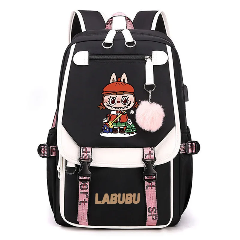 Labubu Anime Backpack Cosplay Unisex Students School Bag Cartoon Bookbag Laptop Travel Rucksack Outdoor Bag Labubu Anime Backpack Cosplay Unisex Students School Bag Cartoon Bookbag Laptop Travel Rucksack Outdoor Bag