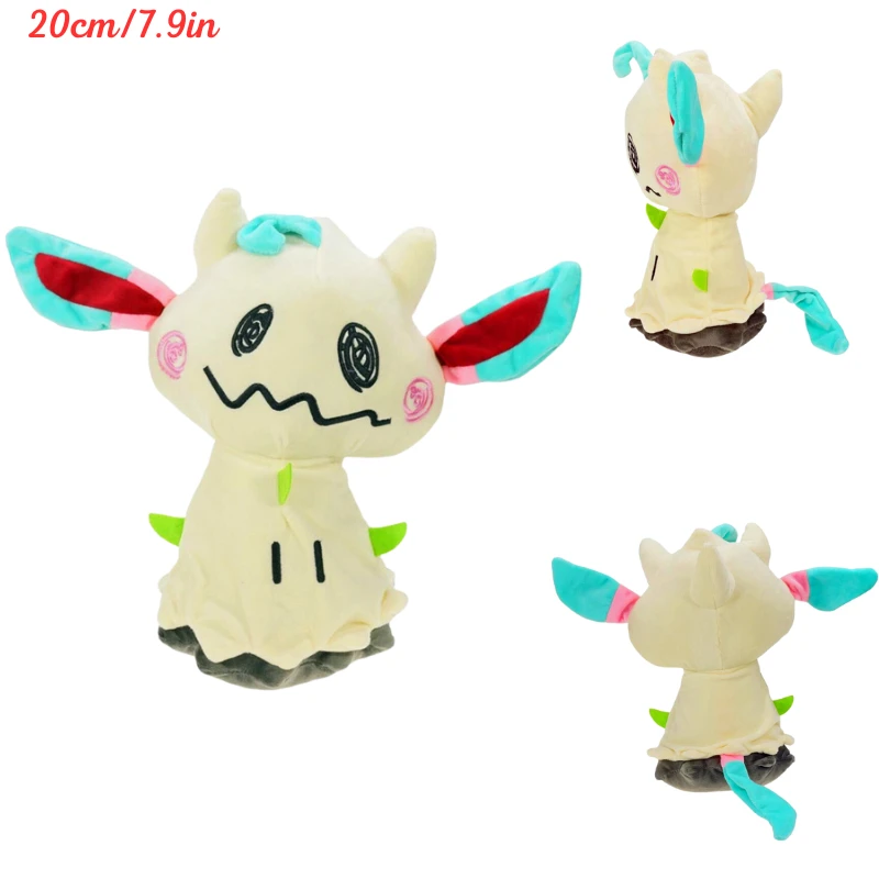 Pokemon Plush Toys Cute Shiny Mimikyu Cosplay Umbreon Jolteon Vaporeon Sylveon Eevee Espeon Glaceon Peluche Dolls Birthday Gifts