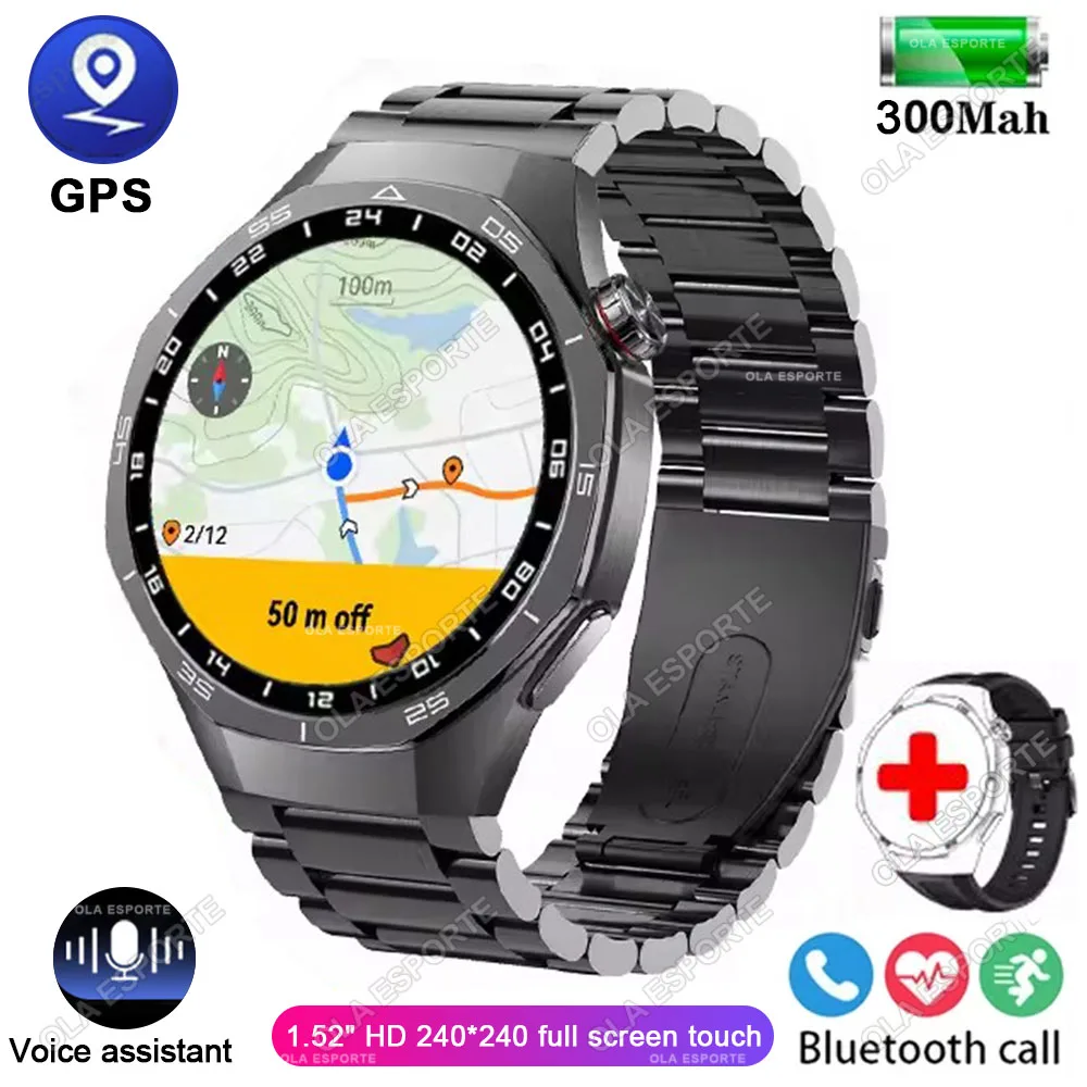Watch 5 Pro Smart Watch for Huawei GT 5 Pro Smartwatch Gift Sport Watches Men Women Bluetooth Phone Call WristWatch GPS Band NEW Watch 5 Pro Smart Watch for Huawei GT 5 Pro Smartwatch Gift Sport Watches Men Women Bluetooth Phone Call WristWatch GPS Band NEW